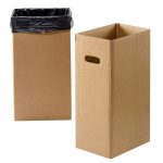 Kartoninė atliekų dėžė 320 x 230 x 600 mm