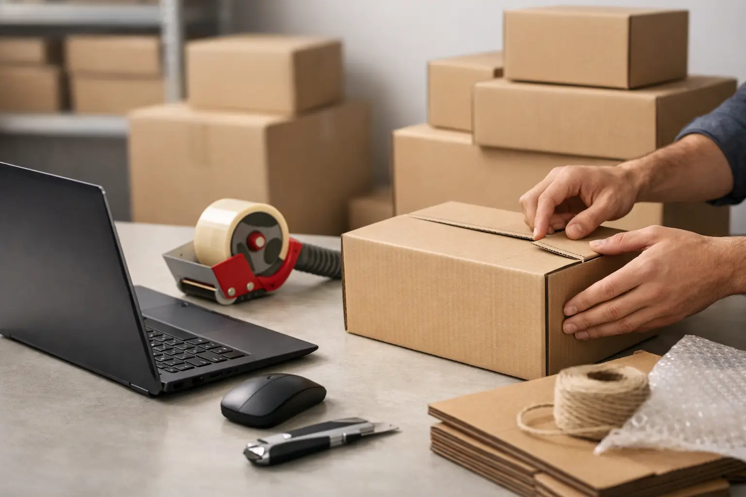 Kaip pirkti dėžes kraustymuisi internetu