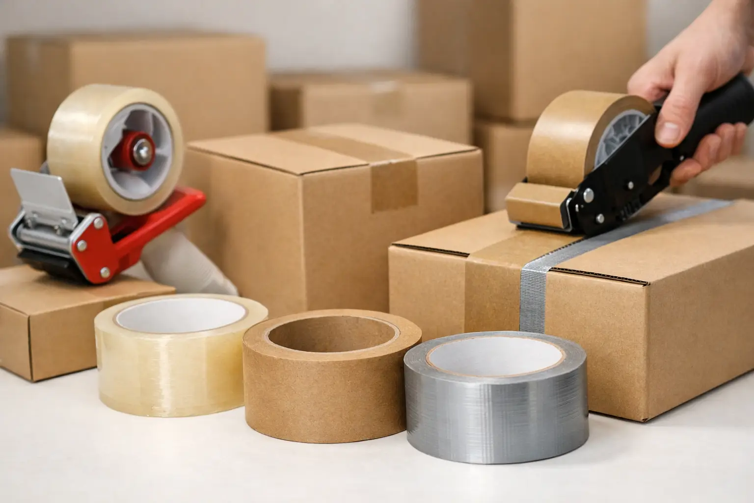 Kokią juostą rinktis siuntų pakavimui?