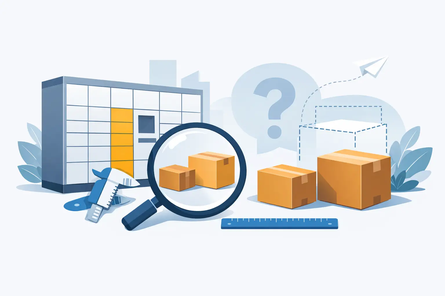 Paštomato dėžių dydžiai be spėlionių