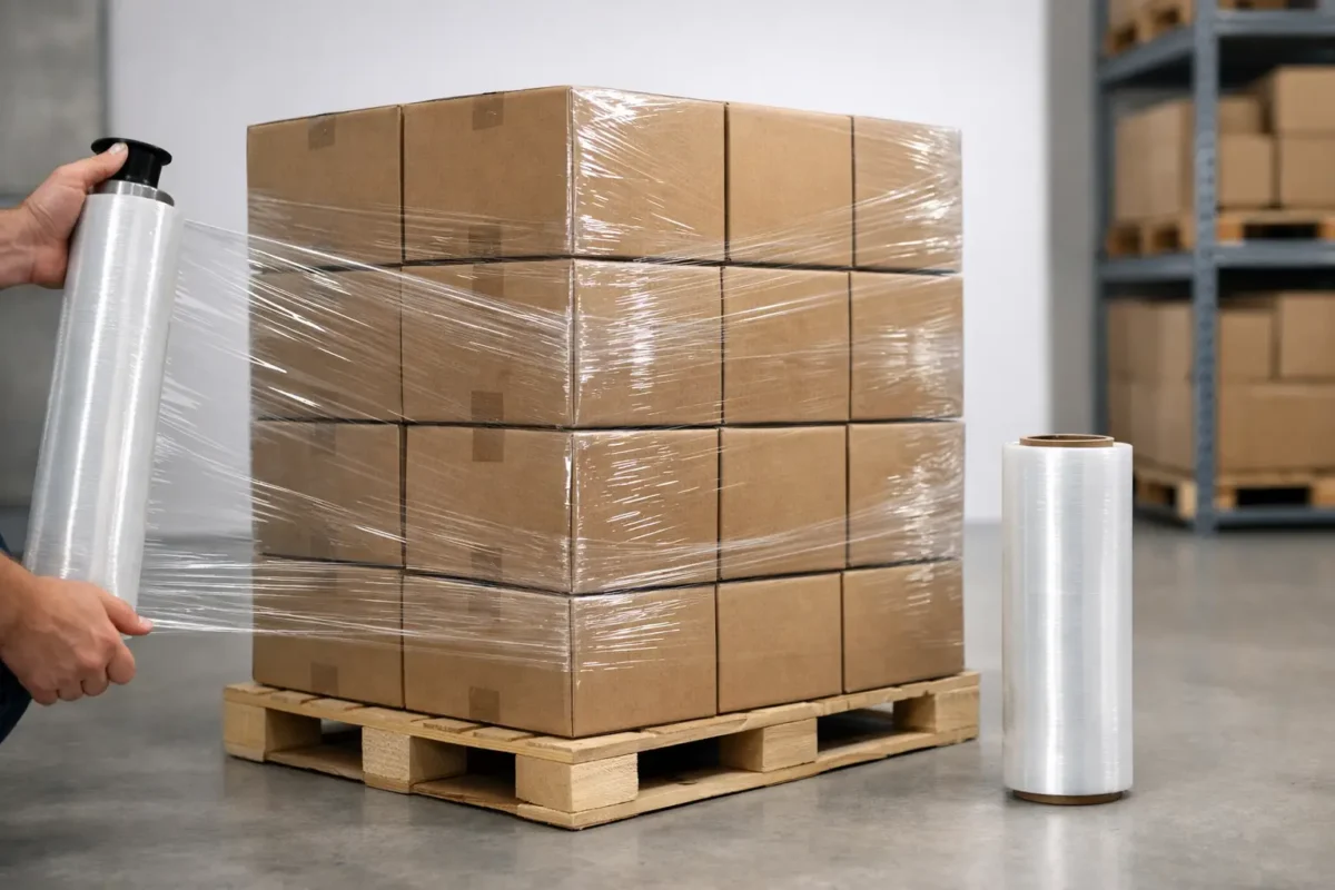 Stretch plėvelė paletėms - kaip pasirinkti