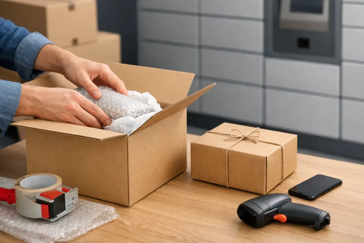 Kaip paruošti siuntą paštomatui be klaidų