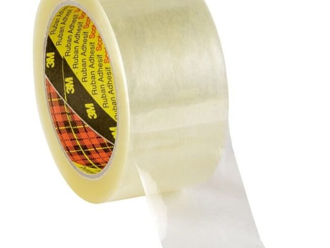 Pakavimo juosta Scotch 3M 50 mm x 66 m, skaidri